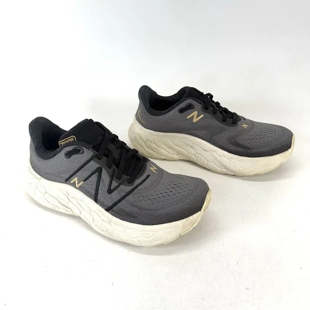 New Balance Fresh Foam X More v4 Athletic Running Shoes Black Dolce Women’s 9